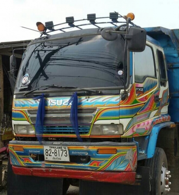 สิบล้อ อีซูซุ 270ปี40 ดั้มมีเนียม สภาพดีสวยบางเดิมพร้อมวิ่งงาน ทะเบียนพร้อมโอน