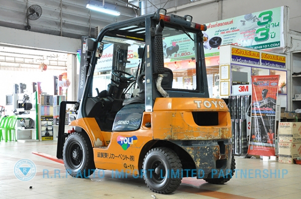 ขายรถโฟล์คลิฟท์มือสอง TOYOTA รุ่น 7FG20-1757 ราคา xxx,xxx บาท สภาพเดิมจากญี่ปุ่นจากประเทศญี่ปุ่น ไม่เคยใช้งานในไทย