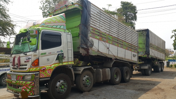 ขายรถพ่วง 24 ล้อ แม่-ลูก กระบะเนียมคอกเกษตรดั้ม อู่.ธวัชชัย HINO 380 ปี.56 รถสวย ยางเต็ม ราคา.3000000 สนใจโทรจองด่วน ขายรถพ่วง 24 ล้อ แม่-ลูก กระบะเนียมคอกเกษตรดั้ม อู่.ธวัชชัย HINO 380 ปี.56 รถสวย ยางเต็ม ราคา.3000000 สนใจโทรจองด่วน