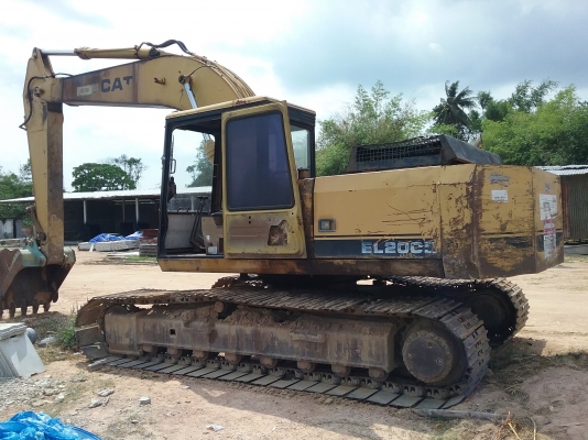 ขาย 395,000 แบคโฮ CAT  E 200 B เครื่องดีปั้มแรงรถพร้อมใช้ 090-772-3710 090-7723708