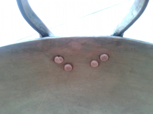 ขายกะทะทองเหลือง เก่าโบราณ