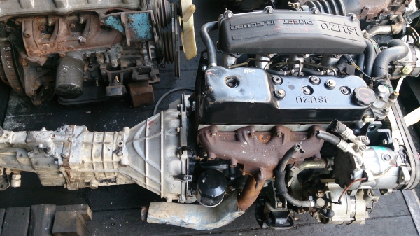 เครื่องอิซุสุ 4JB เครื่องนอกสวยๆ เกีร์ยสวย คอมแอร์ตัวปั่นเพาเวอร์