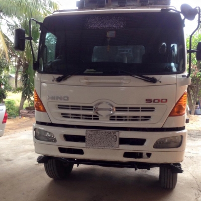ขายรถสิบล้อ Hino FM1A 330แรง ปี 53 ดั้มสามมิตร มีระบบลากพ่วง