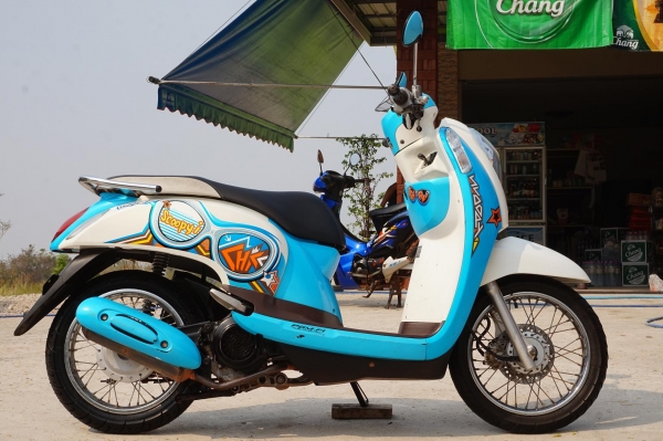 ขาย HONDA SCOOPY I รถปี 55 สภาพเดิมเดิม เครื่องดี เงียบ เฟืองท้ายไม่หอน เอกสารทะเบียนพร้อมโอน ภาษี พรบ เพิงขาด