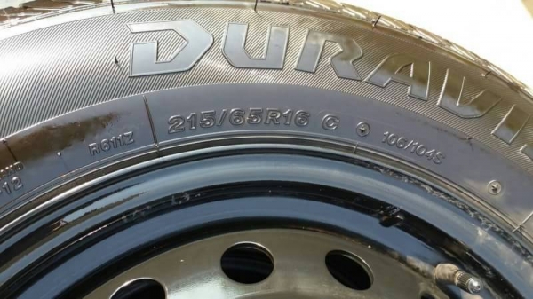 ล้อกะทะ toyota revo ขอบ 16 5รู 114 พร้อมยาง bridgestone 215 65 16 ชุดล่ะ 8500