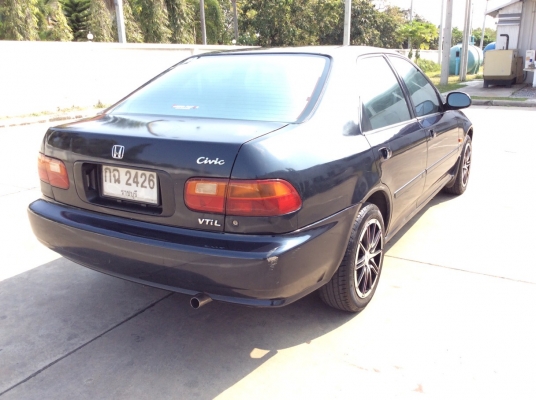 ขาย Honda civic 4ประตู ปี96 เครื่อง V-tec 1.6 D16A เกียร์ธรรมดา ติดแก๊สLPG เพาเวอร์ ไฟฟ้าทั้งคัน ภายในสวยเดิมๆเบาะกำมะหยี่เดิมๆไฟฟ้าใช้ได้หมด แอร์เย็นฉ่ำวิทยุCD ตัวถังเดิมๆห้องเครื่องเดิมๆสียังเงามีริ้วรอยบ้าง แม็ก15"ยางดี รถขับดีมาก พร้อมใช้ครับ ภาษ
