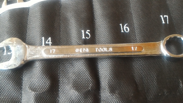 ชุดประแจรวมยี่ห้อ META (ประแจปากตายและประแจแหวน) จำนวน 14 ตัว