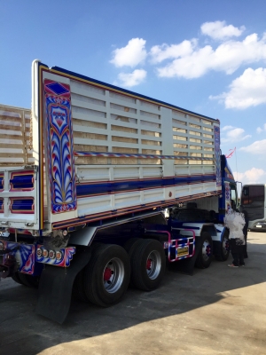 ขายรถ 12 ล้อ 2 เพลา แม่เดี่ยว กระบะเหล็กคอกเกษตรดั้ม อู่.มีโชครุ่งเรืองกิจ HINO PROFIA เครื่อง P11C-325 แรง รถสวย ยางใหม่ 12 เส้น ราคา1550000 สนใจรีบจองด่วน