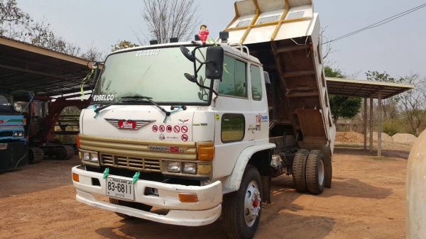 ขาย 6 ล้อดั้ม HINO KL340 เครื่อง EH100 150 แรงม้า คัสซีสวย เฟืองท้าย FUSO สโลว์อินเตอร์  พวงมาลัยพาวเวอร์ ทะเบียนพร้อมครับ