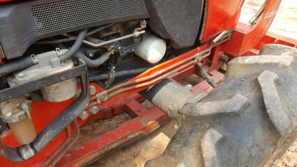 ขาย รถไถ KUBOTA L3608 เอกสารเล่มทะเบียนครบ อุปกรณ์มีผานดันหน้า และผาน 5