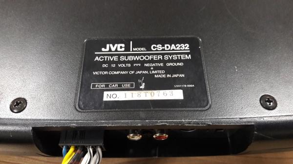 ขาย SUBWOOFER JVC Japan ขาย SUBWOOFER JVC Japan