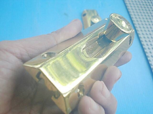 ขายกลอนประตูทองเหลืองงานเก่าเก็บโบราณสวยคลาสลิก