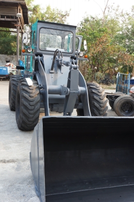 ขายรถตัก KOMUTSU 510 เก่านอก ต่อแขนและขยายบุ้งกี๋แล้ว