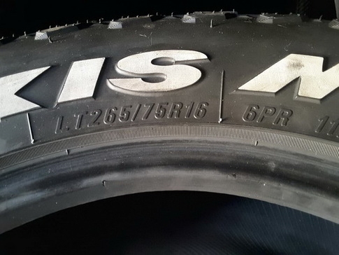 Maxxis MT 764 ขนาด 265/75/16 ปี13 สภาพดี 1ชุด