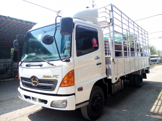 6 ล้อกลาง *Euro.2* HINO MEGA FC4J 150 แรงม้า *ยาว 5.50 ม. * รถสวยเดิม+สวยจริง * รถห้างแท้ *  มีเล่มพร้อมโอน *