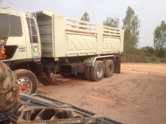 ขายรถบรรทุกสิบล้อดัมพ์ Hino 3H เครื่องเดิม 195 แรง 2 เพลา กระบะดัมพ์สามมิตรแท้ ยางดี แชสซีสวย ทะเบียนพร้อม