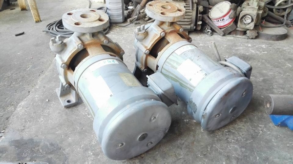 ** เหลือ 1 ตัว!! ** ปั้มน้ำแรงดันสูง EBARA Made in JAPAN ใบพัดทองเหลือง 3 HP. ไฟ 380v. เข้า 1.2"- 1.2" ใช้ไฟบ้านเราแล้ว วิ่งเงียบพร้อมใช้