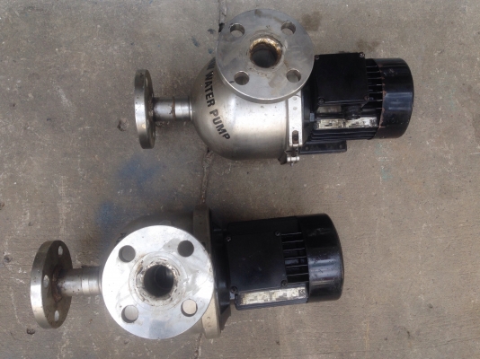 ขายปั้มน้ำแรงดันสูง Groundfos 1.5HP. 380V สภาพสวย วิ่งนิ่ม พร้อมใช้งาน