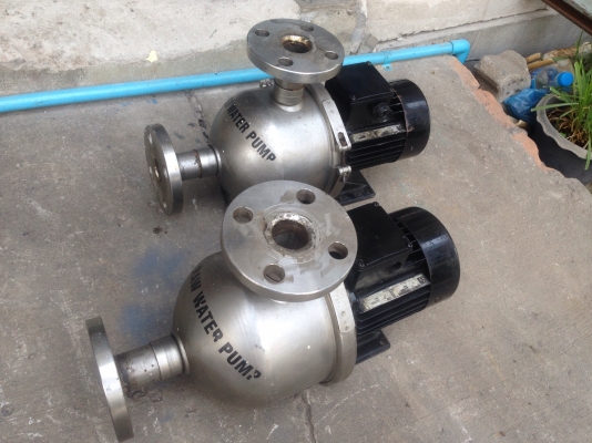 ขายปั้มน้ำแรงดันสูง Groundfos 1.5HP. 380V สภาพสวย วิ่งนิ่ม พร้อมใช้งาน