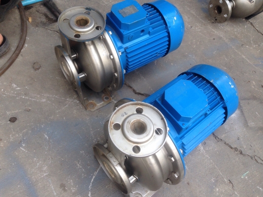 ( เหลือ 1 ตัวครับ )ขายปั้มน้ำหอยโข่งหัวปั้มสแตนเลส Ebara 7.5HP. 380V สภาพดี วิ่งนิ่ม พร้อมใช้งาน มี 2ตัวครับ ( เหลือ 1 ตัวครับ )ขายปั้มน้ำหอยโข่งหัวปั้มสแตนเลส Ebara 7.5HP. 380V สภาพดี วิ่งนิ่ม พร้อมใช้งาน มี 2ตัวครับ