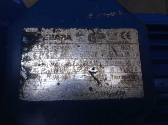 ขายปั้มน้ำหอยโข่งหัวปั้มสแตนเลส Ebara 5.5HP. 380V สภาพดี วิ่งนิ่ม พร้อมใช้งาน มี 2ตัวครับ