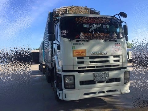 ขายรถสิบล้อ ISUZU DECA FXZ360แรง ปี53 พ่วงแม่ลูกดั้มมิเนียม คอกเกษตร อู่ สหกิจ รถสวยพร้อมใช้งาน