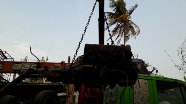 เครื่อง NISSAN LD28 พร้อมเกียร์ สวยๆเดิมๆ