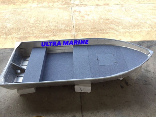 ขายเรืออลูมิเนียม ULTRA MARINE ท้องวีขนาด 12 ฟุต
