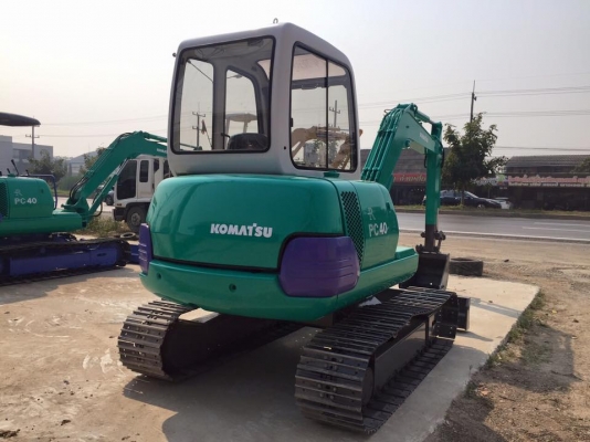 รถขุด KOMATSU PC40-7 มีหัวเก๋ง นำเข้าเอง มือสองญี่ปุ่น