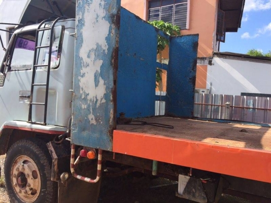 6 ล้อพื้นเรียบยาว 7.20 เมตร ISUZU 165 แรง รถประกอบนอก เล่มพร้อม