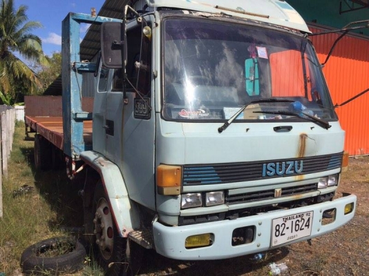 6 ล้อพื้นเรียบยาว 7.20 เมตร ISUZU 165 แรง รถประกอบนอก เล่มพร้อม