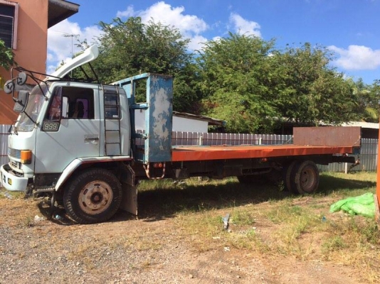 6 ล้อพื้นเรียบยาว 7.20 เมตร ISUZU 165 แรง รถประกอบนอก เล่มพร้อม