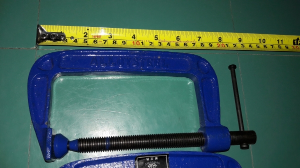 ขายซีแคมตราเพชรจับงานขนาด8" ปากจับงานได้5"ALLOY STEEL.