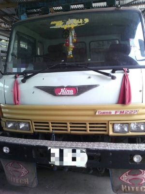 ขาย HINO SUMO 227 สองเพลาดั๊ม กระบะเหล็ก