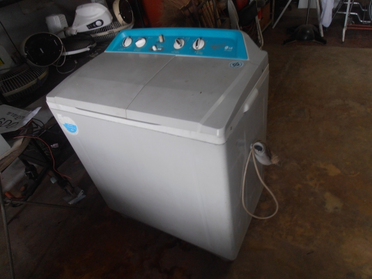 เครื่องซักผ้า 2 ถัง lg 7.5 กก.