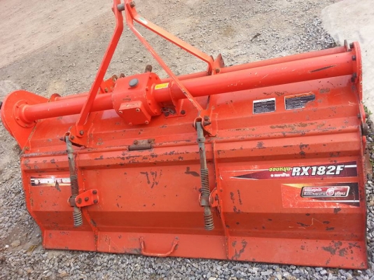 คูโบต้า L4708 4 WD อุปกรณ์ 3 ชิ้น ใบมีดตราช้าง ผานตราช้าง DH246F  โรตารี่ตราช้าง RX182 Fทำงาน 460 ชั่วโมง