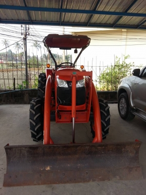 คูโบต้า L4708 4 WD อุปกรณ์ 3 ชิ้น ใบมีดตราช้าง ผานตราช้าง DH246F  โรตารี่ตราช้าง RX182 Fทำงาน 460 ชั่วโมง