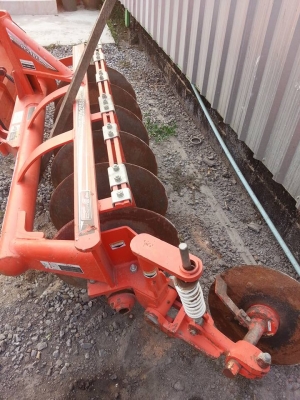 คูโบต้า L4708 4 WD อุปกรณ์ 3 ชิ้น ใบมีดตราช้าง ผานตราช้าง DH246F  โรตารี่ตราช้าง RX182 Fทำงาน 460 ชั่วโมง