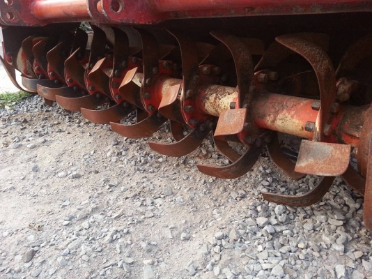 คูโบต้า L4708 4 WD อุปกรณ์ 3 ชิ้น ใบมีดตราช้าง ผานตราช้าง DH246F  โรตารี่ตราช้าง RX182 Fทำงาน 460 ชั่วโมง