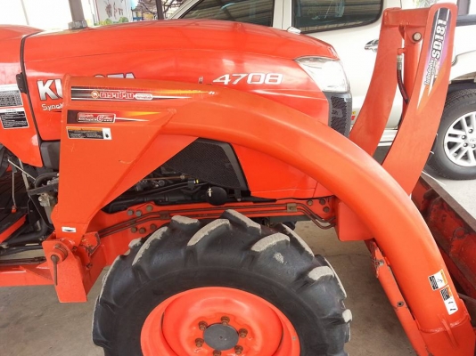 คูโบต้า L4708 4 WD อุปกรณ์ 3 ชิ้น ใบมีดตราช้าง ผานตราช้าง DH246F  โรตารี่ตราช้าง RX182 Fทำงาน 460 ชั่วโมง