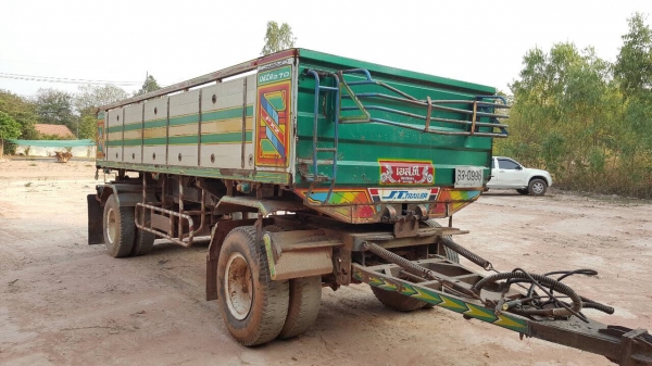 ขาย หางพ่วง 2 คานดั้ม ยาว 6 เมตร อู่ เอส ที เทรลเลอร์ แผงข้างมิเนียม ทะเบียนพร้อมโอน ราคาต่อรองได้ครับ