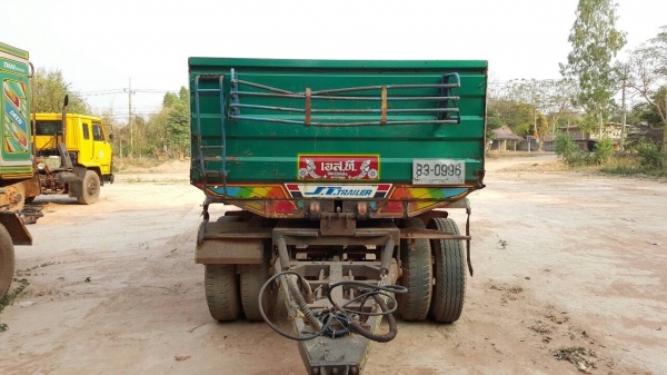 ขาย หางพ่วง 2 คานดั้ม ยาว 6 เมตร อู่ เอส ที เทรลเลอร์ แผงข้างมิเนียม ทะเบียนพร้อมโอน ราคาต่อรองได้ครับ