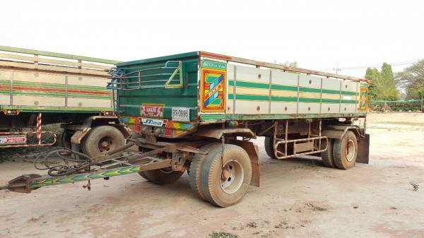 ขาย หางพ่วง 2 คานดั้ม ยาว 6 เมตร อู่ เอส ที เทรลเลอร์ แผงข้างมิเนียม ทะเบียนพร้อมโอน ราคาต่อรองได้ครับ