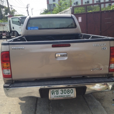 ลงขายใหม่  ขาย VIGO 2.5 G  ตัวท๊อป ปี 2005  รถบ้านมือเดียว  ราคาต่อรองได้