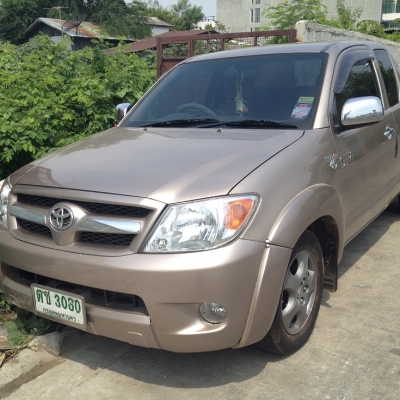 ลงขายใหม่  ขาย VIGO 2.5 G  ตัวท๊อป ปี 2005  รถบ้านมือเดียว  ราคาต่อรองได้