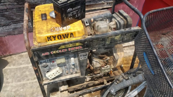 ขายเครื่องปั่นไฟkyowa10แรงม้า