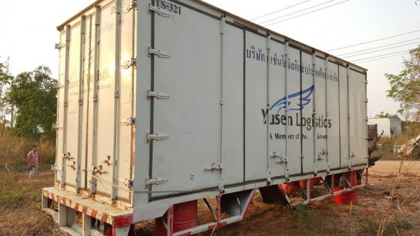 ขาย ตู้แห้ง 10 บาน สภาพสวยพร้อมใช้ ยาว 7.20 เมตร ยกลงจาก HINO FF1J ราคาคุยได้ครับ