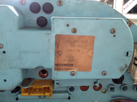 หน้าปัด BMW E30