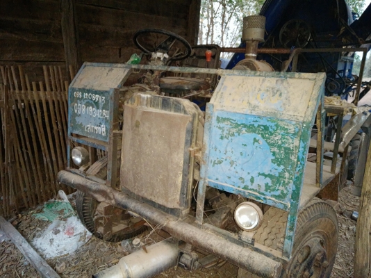 ขาย รถนวดข้าวตู้ 5ฟุต เครื่องisuzu 74 แรง