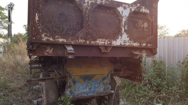 ขาย หางเทนเลอร์ดั้ม 2 เพลา ยาว 7.50 เมตร อู่ ช ทวี ขอนแก่น คัสซีสวย ช่วงล่างดี กระทะล้อมีให้ครบ เก็บสีหน่อยก็สวยแล้ว เล่มทะเบียนครบพร้อมโอน